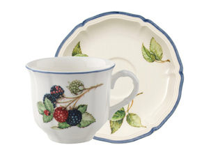 Bộ cốc kèm đĩa Villeroy & Boch Cottage 10-1115-1290