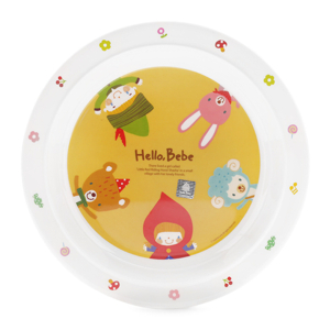 Đĩa nhựa melamine dành cho trẻ em Hello Bebe Lock&Lock LBB460