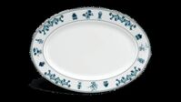 Dĩa oval 32cm Jasmine Tứ Quý