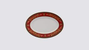 Dĩa oval 37cm Hoàng cung Quốc Sắc