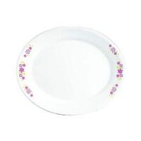 Đĩa thủy tinh oval 6950-FSY-LP - 25cm