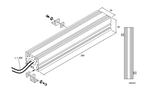 Điện trở xả cho biến tần LS MCRA 100W 200 OHM J