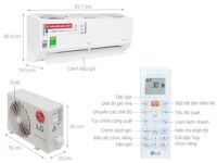 Điều hòa 1 chiều Inverter LG V13ENW- 12.000BTU