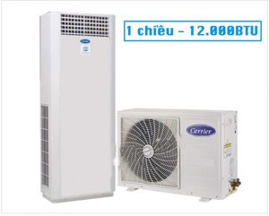 Điều hòa Carrier 12000 BTU 1 chiều 38LHU120S301/40QDU120X-10FW gas R-410A