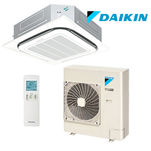 Điều hòa Daikin Inverter 43000 BTU 2 chiều FCQ125KAVEA/RZQ125LV1 gas R-410A - Điều khiển dây BRC1E63