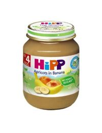 Dinh dưỡng đóng lọ HiPP chuối mơ 125g