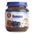 Dinh dưỡng đóng lọ táo, việt quất Humana 125g