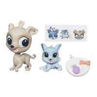 Đồ chơi anh em chó xám Fleetly Loopy Littlest Pet Shop