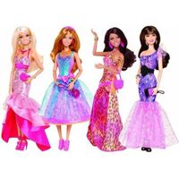 Đồ chơi Barbie tín đồ thời trang trong trang phục dạ hội Y7495