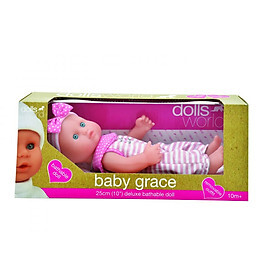 Đồ chơi búp bê Dollsworld - Tắm cùng bé Grace DW8811