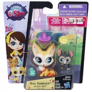 Đồ chơi cáo vàng và chuột con Littlest Pet Shop