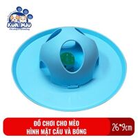 Đồ chơi cho mèo hình mặt cầu và bóng diil hs068