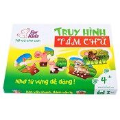 Đồ Chơi Cờ Giáo Dục Vietoys - Truy Hình Tìm Chữ FKS-0030