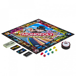 Đồ chơi cờ tỉ phú Monopoly - MONOPOLY SPEED - Đường Đua Tốc Độ E7033