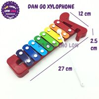 Đồ chơi đàn gõ Xylophone 8 thanh bằng sắt 30172AB