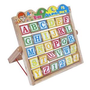 Đồ chơi gỗ Colligo bảng chữ cái chữ cái Alphabet 50129