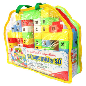 Đồ chơi gỗ Forkids Bé học chữ & số FKS-048