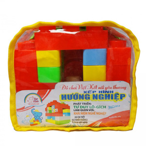 Đồ chơi gỗ Forkids xếp hình hướng nghiệp FKS-050