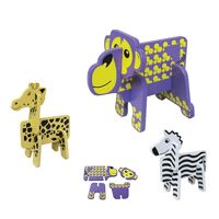 Đồ Chơi Gỗ Thú Lắp Ráp 3D Winwintoys - 60532