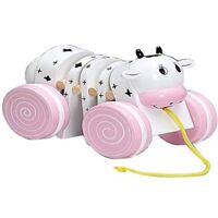 Đồ chơi gỗ Toptoys - Xe kéo bò sữa 93977C