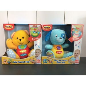 Đồ chơi hình gấu bear có nhạc Winfun 000617