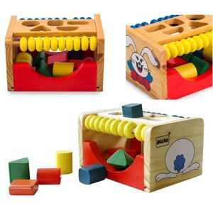 Đồ chơi hộp thả hình von thỏ Edugames - GA654