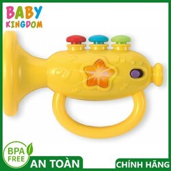 Đồ chơi kèn cầm tay có đèn nhạc Trumpet Winfun 000642