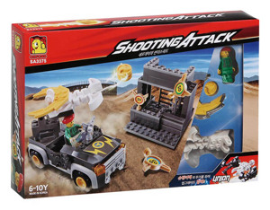 Đồ chơi lắp ghép đấu súng Shooting attack series Oxford (SA3375)