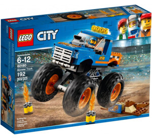 Đồ chơi lắp ghép Lego 60180 - Xe tải Monster biểu diễn