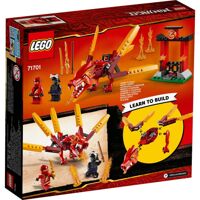 Đồ chơi lắp ghép Lego 71701 - Rồng lửa của Kai