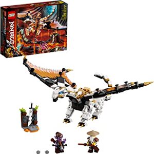 Đồ chơi lắp ghép Lego 71718 - Rồng chiến đấu của sư phụ wu 371 mảnh