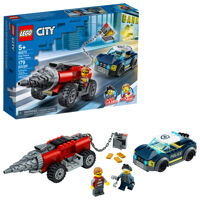 Đồ chơi lắp ghép Lego City 60273 - Truy Đuổi Xe Máy Khoan Cướp Ngân Hàng