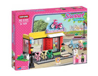 Đồ chơi lắp ghép tiệm xe đạp Sweet series (Bicycle shop) Oxford HS3395