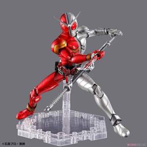 Đồ chơi lắp ráp anime nhật mô hình bandai figure rise standard kamen rider double heat metal