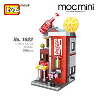 Đồ chơi lắp ráp Cửa Hàng Giải Khát Coke LOZ 1622 (396pcs)