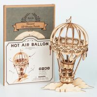 Đồ chơi lắp ráp gỗ 3D Robotime TG406 - Mô hình Khí Cầu Air Ballon