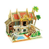 Đồ chơi lắp ráp gỗ 3D Robotime F145 - Resort Nghỉ Dưỡng Thái Lan