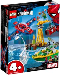 Đồ chơi lắp ráp Lego 76134 - Máy Bay Spider-Man đuổi bắt Doc Ock