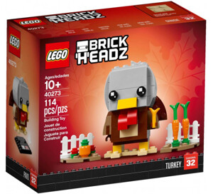 Đồ chơi lắp ráp Lego Brickheadz 40273 - Gà Tây Lễ Tạ Ơn Thanksgiving