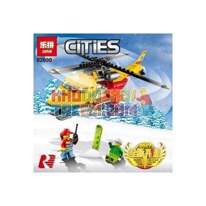 Đồ chơi lắp ráp Lego Cities Máy bay cứu hộ - Lepin 02090