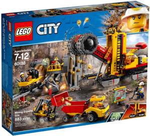 Đồ chơi lắp ráp Lego City 60188 - Đội Xe Đào Mỏ Chuyên Nghiệp