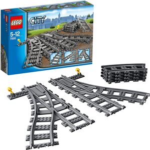 Đồ chơi lắp ráp Lego City 7895 - Bộ đường ray chuyển hướng