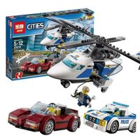 Đồ chơi lắp ráp Lego City đuổi bắt tốc độ cao - Lepin 02018