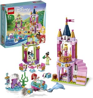 Đồ chơi lắp ráp Lego Công Chúa Disney 41162 - Công Chúa Tiên Cá Ariel, Aurora và Tiana