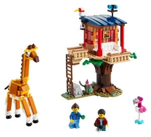 Đồ chơi lắp rắp Lego Creator 31116 Nhà Cây Safari