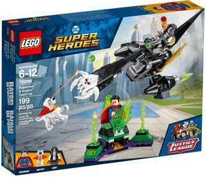 Đồ chơi lắp ráp Lego DC Comics Super Heroes 76096 - Superman Và Chú Chó Krypto