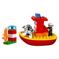 Đồ chơi lắp ráp Lego Duplo 10591 - Tàu cứu hỏa