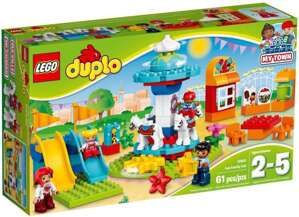 Đồ chơi lắp ráp Lego Duplo 10841 - Trò Chơi Đu Quay Và Bán Quán