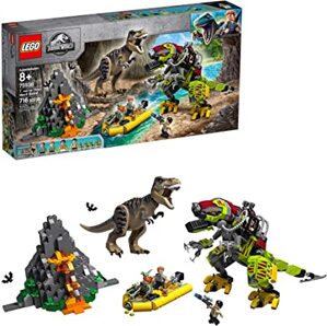 Đồ chơi lắp ráp Lego Jurassic World 75938 - Khủng Long Máy Đại Chiến T.rex