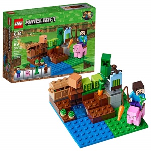 Đồ chơi lắp ráp Lego Minecraft 21138 – Cánh đồng dưa hấu